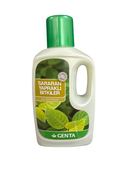 Genta Sararan Yapraklı Bitkiler için Sıvı gübre 500 ml