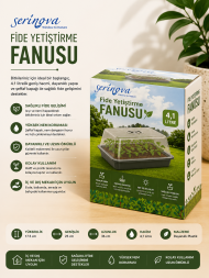 Serinova fide yetiştirme fanusu 1,4 litre