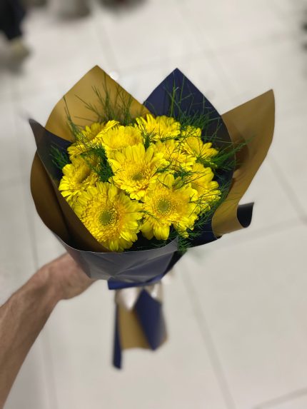 sarı celbera buketi