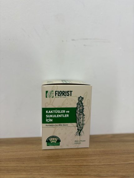 Florist kaktüs ve sukulent için konsantre sıvı bitki besini 200 ml