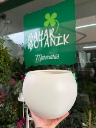 SERİNOVA KÜRE SAKSI NO 1 PLASTİK 27*33