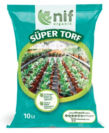 Nif organik Süper Torf 10 Litre