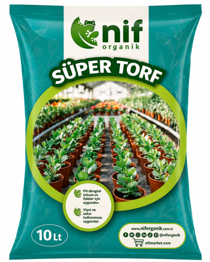Nif Organik süper torf 10 litre