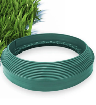 Çim Ayracı (Plastik) 25 metre yeşil - Görsel 2