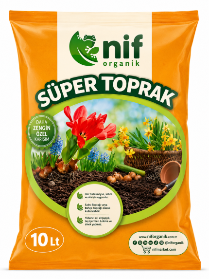 Nif Organik Süper toprak 10 litre