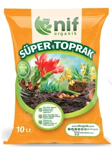 Nif Organik Süper toprak 10 litre